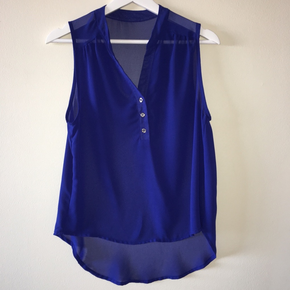 Sheer Blue Blouse 💙